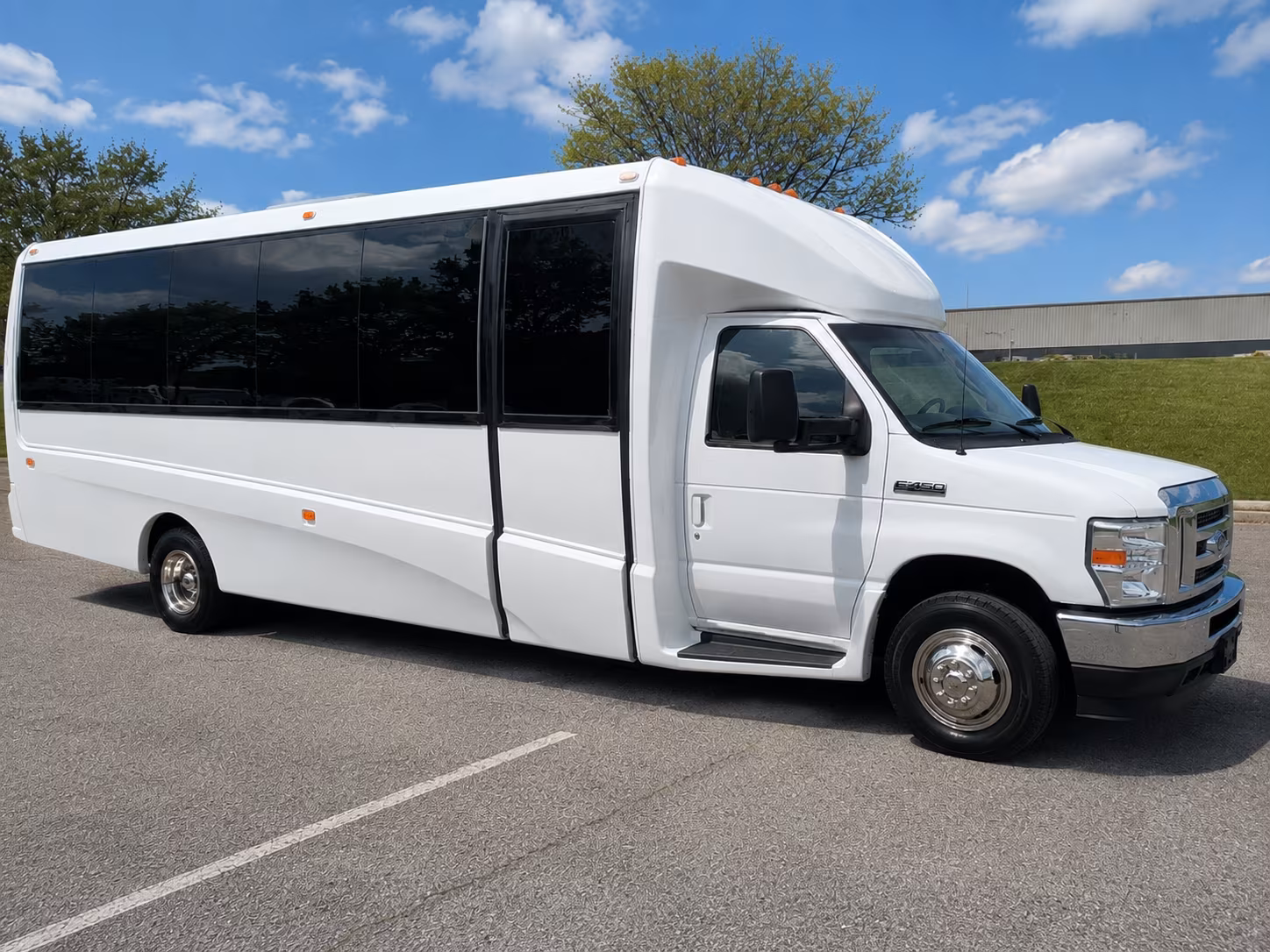 corporate event and conference shuttle buses in maple grove