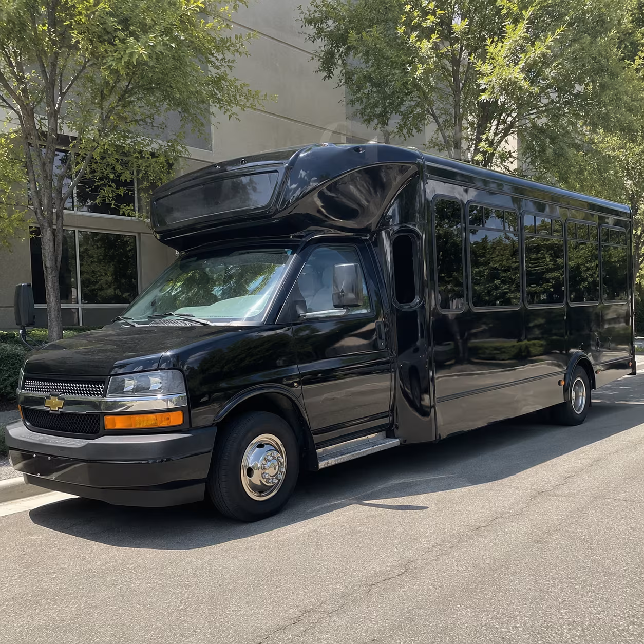 holiday party bus rental