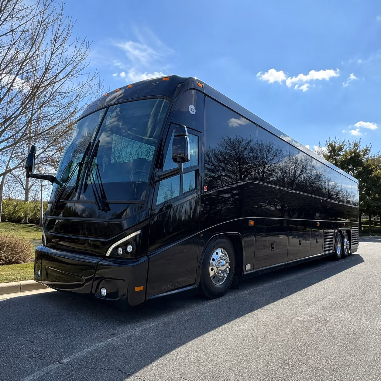 long distance charter buses to away games and out of state sporting events