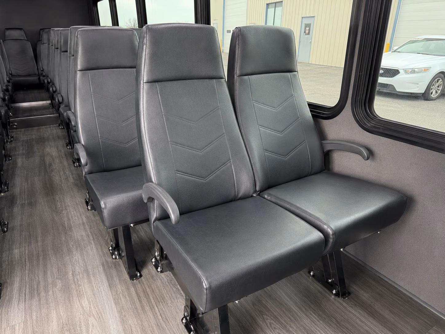 maple grove employee transportation onboard seating