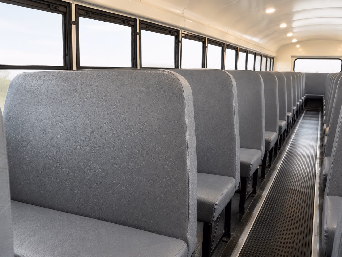 maple grove school bus interior