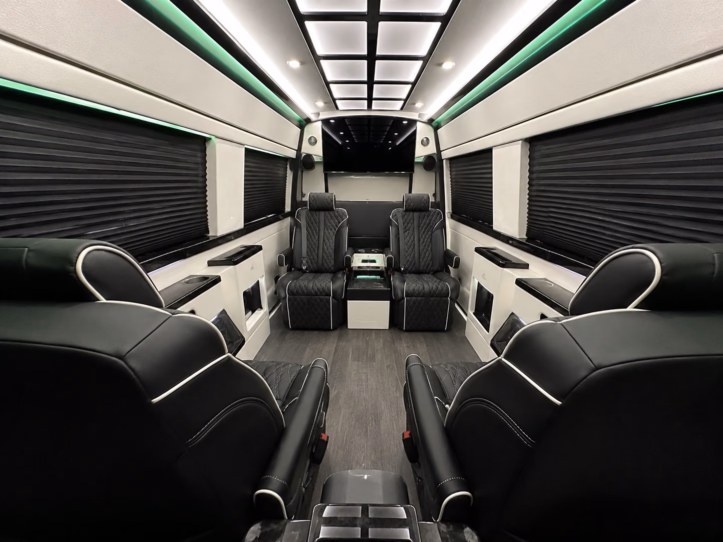 maple grove sprinter van with driver interior