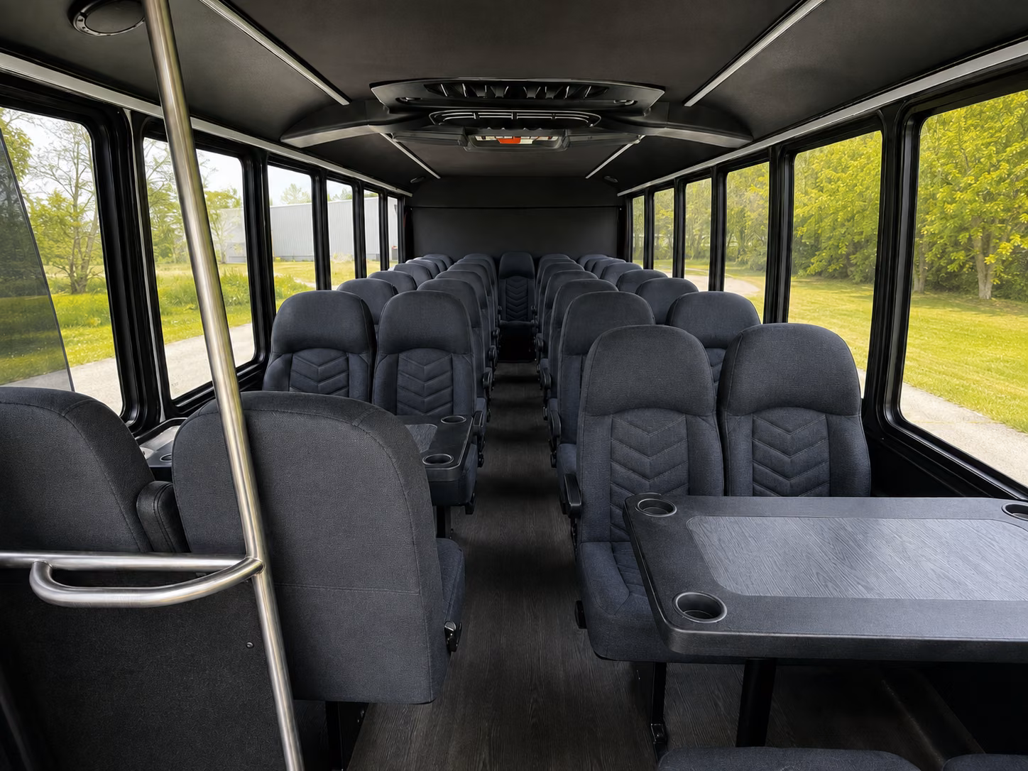 maple grove wedding transportation onboard seating