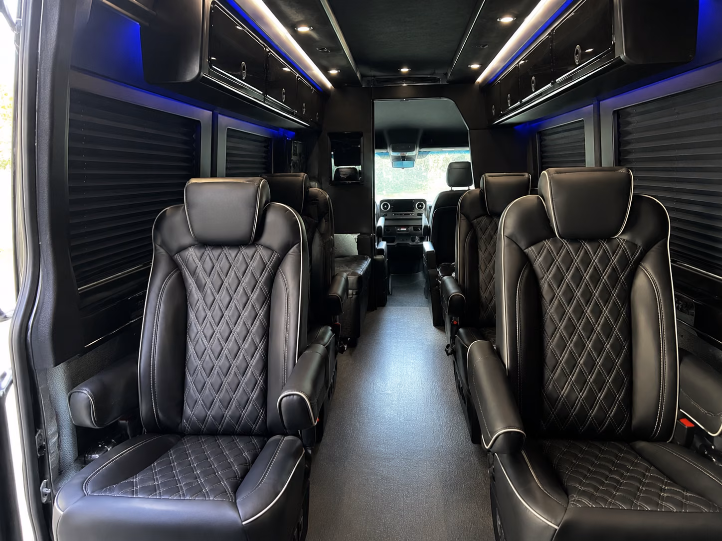 maple grove wine tour brewery transportation onboard seating