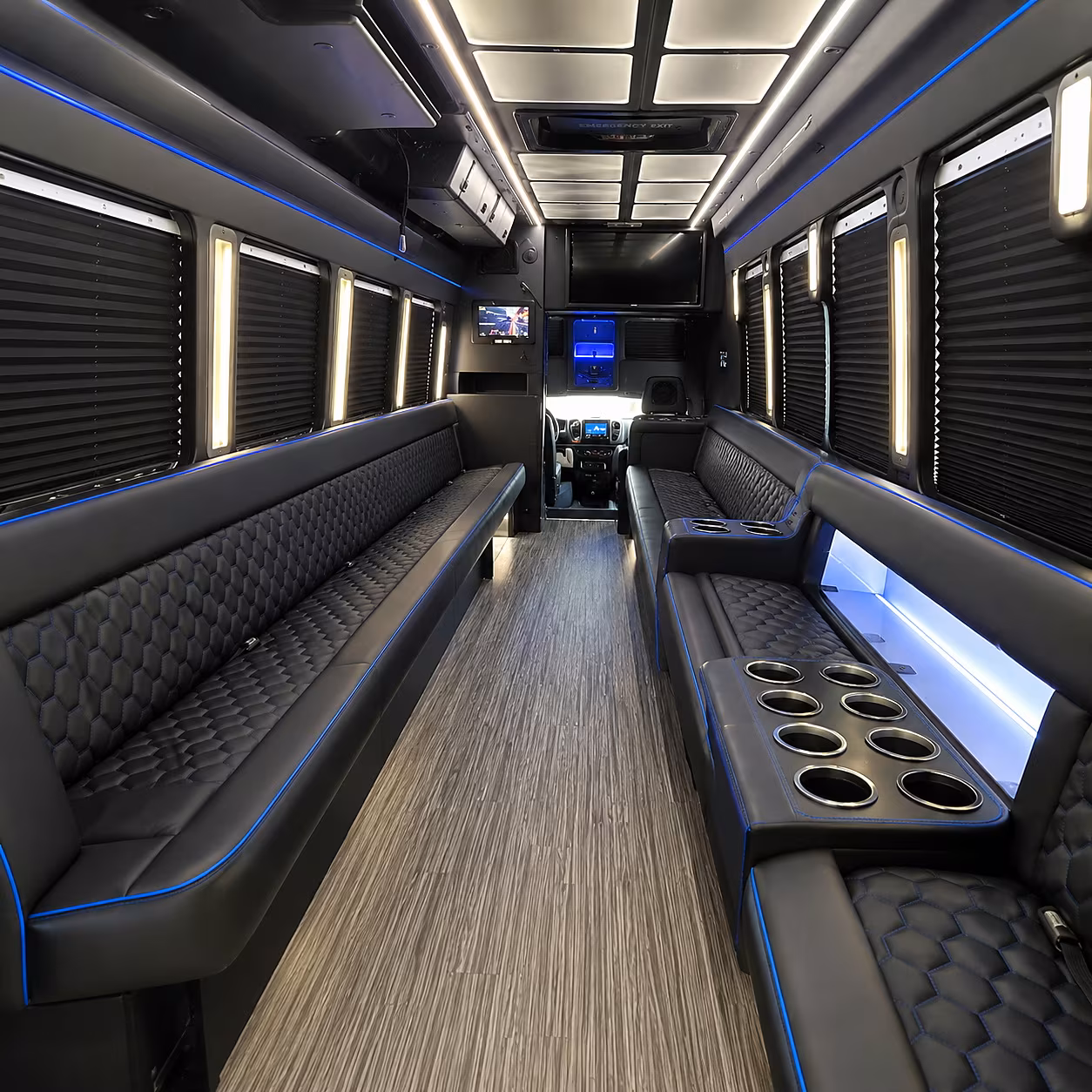 new years eve party bus rental