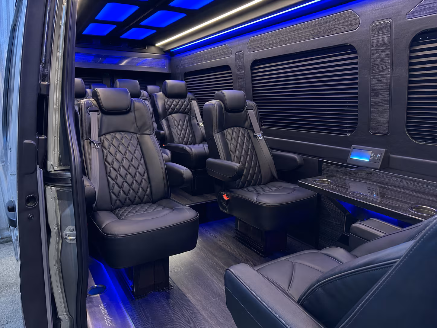 sprinter van transportation for groups and events across maple grove
